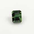 Natural Tourmaline 1.19 Carats Fine Green Emerald Cut 6x5 mm Loose Gemstone - Image 3
