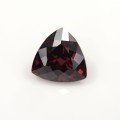 Natural Rhodolite garnet 5.33 Carats Vivid Purplish Red Trilliant  11x11 mm Loose Gemstone - Image 7