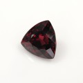 Natural Rhodolite garnet 5.33 Carats Vivid Purplish Red Trilliant  11x11 mm Loose Gemstone - Image 3