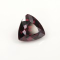 Natural Rhodolite garnet 5.33 Carats Vivid Purplish Red Trilliant  11x11 mm Loose Gemstone - Image 1