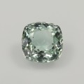 Natural Tourmaline 2.79 Carats Very Light Baby Green Antique Cushion 8x8 mm Loose Gemstone - Image 1