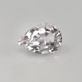 Natural Morganite 3.92 Carats Half White Pear 13x9 mm Loose Gemstone - Image 1