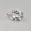 Natural Morganite 3.92 Carats Half White Pear 13x9 mm Loose Gemstone - Image 2