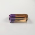 Natural Ametrine 32.61 Carats Purple to Yellow Emerald Cut 24x16 mm Loose Gemstone - Image 4