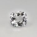 Natural Petalite 5.95 Carats White Cushion 12x11 mm Loose Gemstone - Image 1
