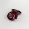 Rhodolite garnet pair  6.57cts - 9x7mm