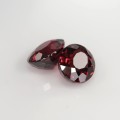 Natural Rhodolite garnet pair 6.57 Carats Purplish Pink Oval 9x7 mm Loose Gemstone - Image 4