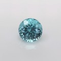 Natural Apatite 1.87 Carats Paraiba Blue Green Round 7x6 mm Loose Gemstone - Image 1