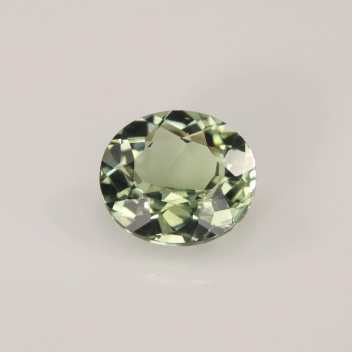 Natural Tourmaline 1.47 Carats Baby Green Oval 8x7 mm Loose Gemstone - Image 2