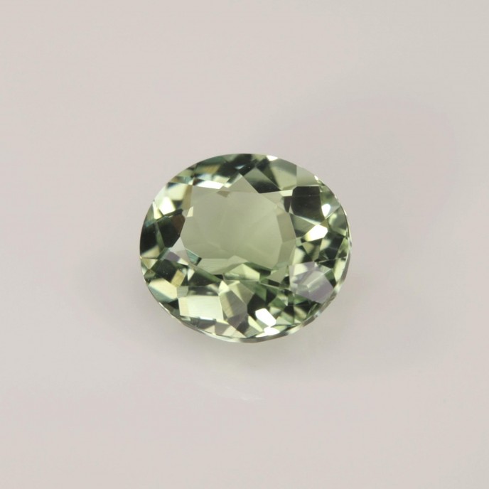 Natural Tourmaline 1.47 Carats Baby Green Oval 8x7 mm Loose Gemstone - Image 3