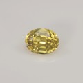 Natural Sapphire 1.25 Carats Yellow Oval 0x0 mm Loose Gemstone - Image 2