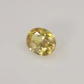Natural Sapphire 1.25 Carats Yellow Oval 0x0 mm Loose Gemstone - Image 3