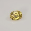 Natural Sapphire 1.25 Carats Yellow Oval 0x0 mm Loose Gemstone - Image 7