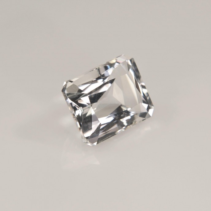 Natural Petalite 4.94 Carats White Emerald 12x9 mm Loose Gemstone - Image 2