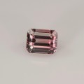 Natural Tourmaline 1.44 Carats Champagne Pink Emerald 7x5 mm Loose Gemstone - Image 7