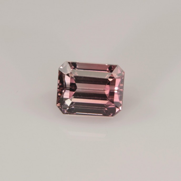 Natural Tourmaline 1.44 Carats Champagne Pink Emerald 7x5 mm Loose Gemstone - Image 7