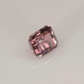 Natural Tourmaline 1.44 Carats Champagne Pink Emerald 7x5 mm Loose Gemstone - Image 3