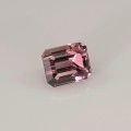 Natural Tourmaline 1.44 Carats Champagne Pink Emerald 7x5 mm Loose Gemstone - Image 5