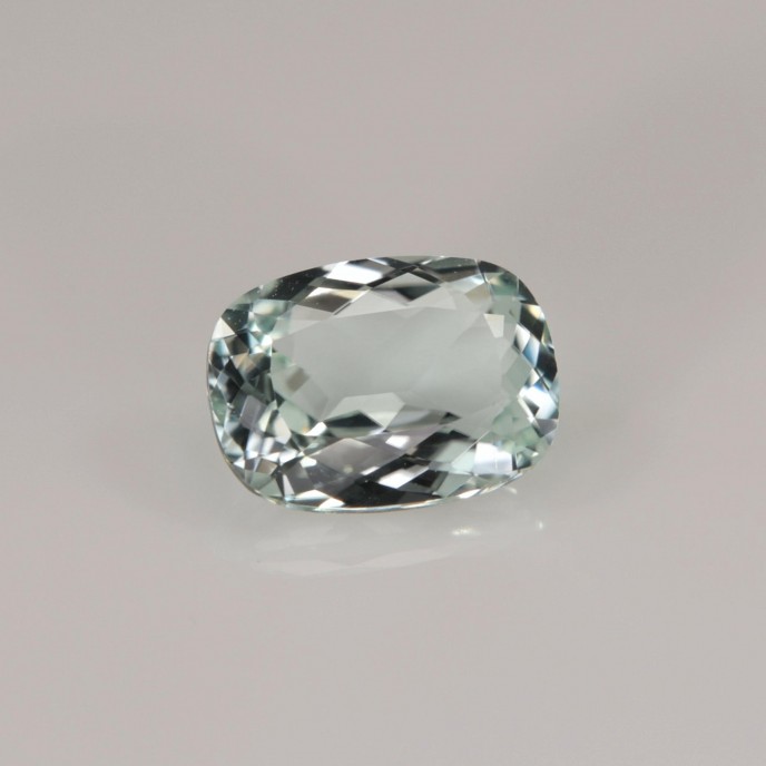 Natural Montebrasite 1.33 Carats Baby Blue Green Cushion 8x6 mm Loose Gemstone - Image 2