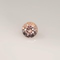 Natural Pink Topaz 0.34 Carats Pink Round 4x3 mm Loose Gemstone - Image 2