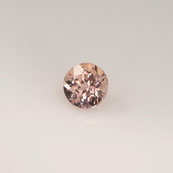 Natural Pink Topaz 0.34 Carats Pink Round 4x3 mm Loose Gemstone - Image 3
