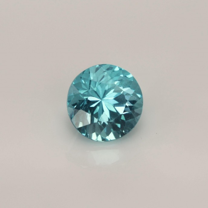 Natural Apatite 1.87 Carats Paraiba Blue Green Round 7x6 mm Loose Gemstone - Image 7