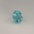 Natural Apatite 1.87 Carats Paraiba Blue Green Round 7x6 mm Loose Gemstone - Image 5