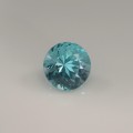 Natural Apatite 1.87 Carats Paraiba Blue Green Round 7x6 mm Loose Gemstone - Image 6