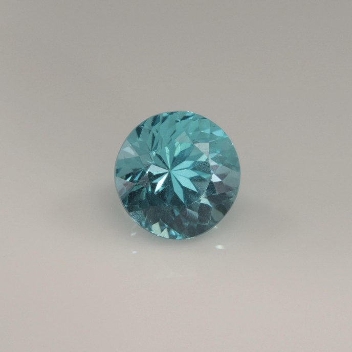 Natural Apatite 1.87 Carats Paraiba Blue Green Round 7x6 mm Loose Gemstone - Image 6