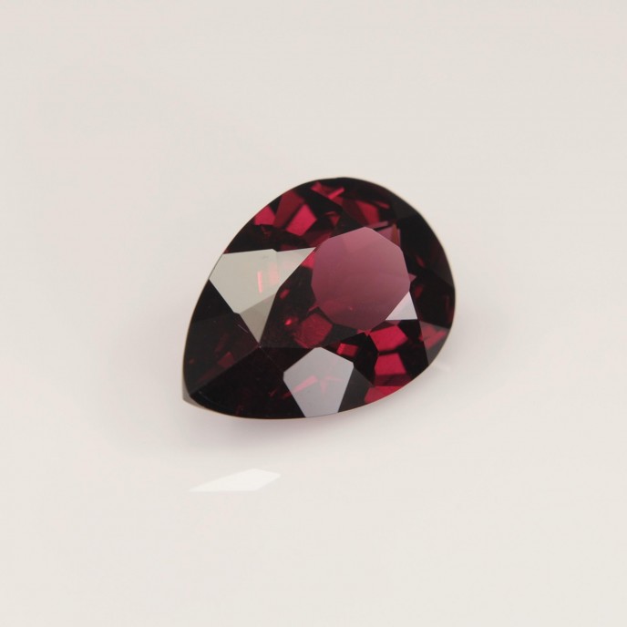 Natural Rhodolite Garnet 5.87 Carats Vivid Purplish Pink Pear 14x10 mm Loose Gemstone - Image 6