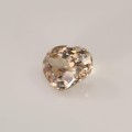 Natural Zircon 2.96 Carats Cognac Heart  9x7 mm Loose Gemstone - Image 3