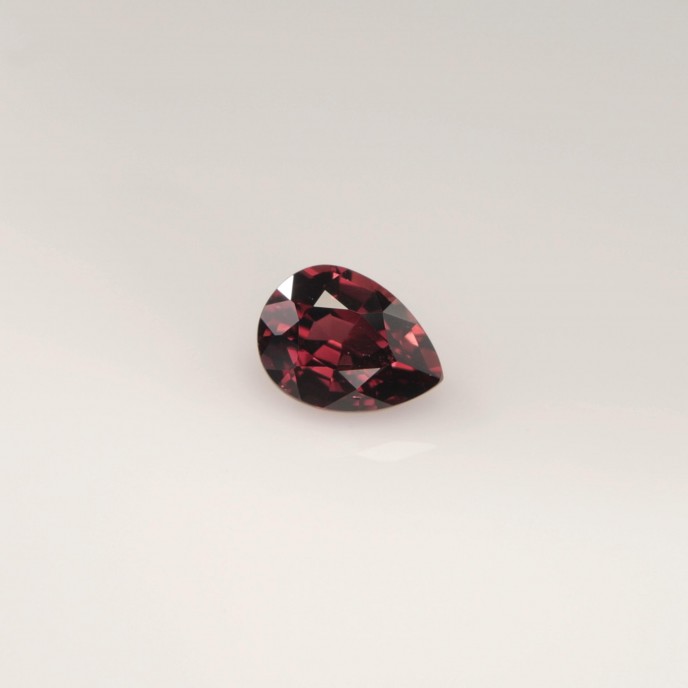 Natural Ruby 0.44 Carats Red  Pear 5x4 mm Loose Gemstone - Image 1