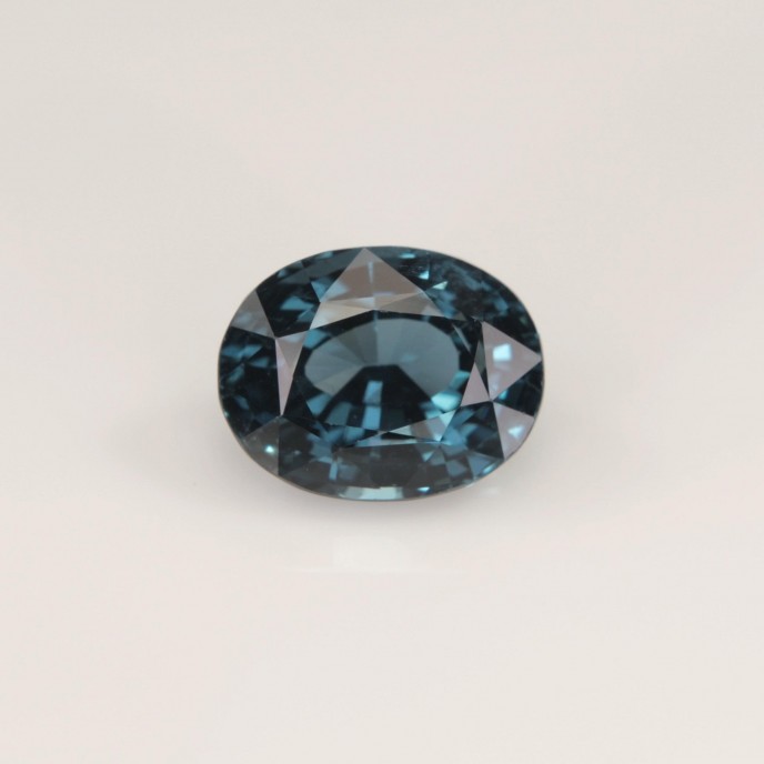 Natural Spinel 2 Carats Blue Oval 8x6 mm Loose Gemstone - Image 3