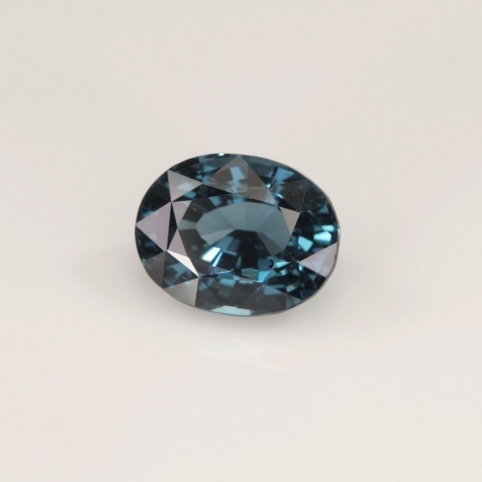 Natural Spinel 2 Carats Blue Oval 8x6 mm Loose Gemstone - Image 4
