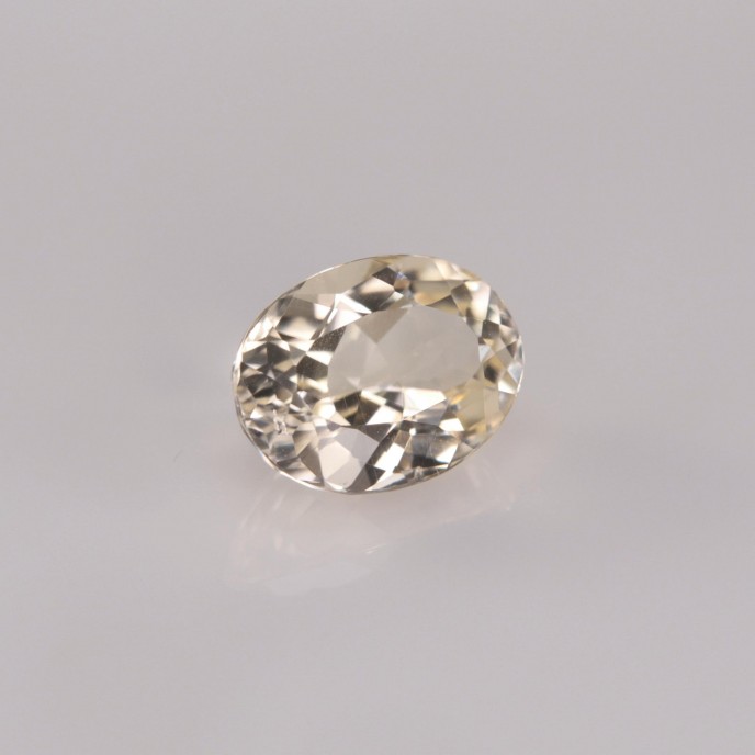 Natural Montebrasite 1.29 Carats Baby Yellow Oval 8x6 mm Loose Gemstone - Image 6