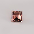 Natural Pink Tourmaline 1.22 Carats Imperial Pink Square  6x6 mm Loose Gemstone - Image 7