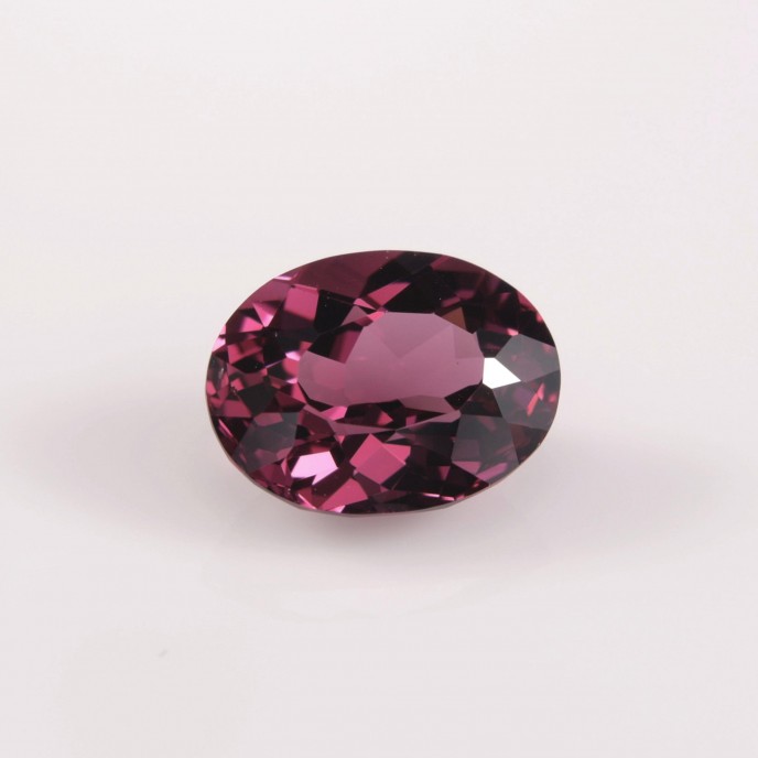 Natural Rhodolite Garnet 2.64 Carats Purplish Pink Oval 9x7 mm Loose Gemstone - Image 5