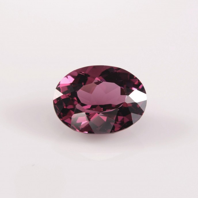 Natural Rhodolite Garnet 2.64 Carats Purplish Pink Oval 9x7 mm Loose Gemstone - Image 6