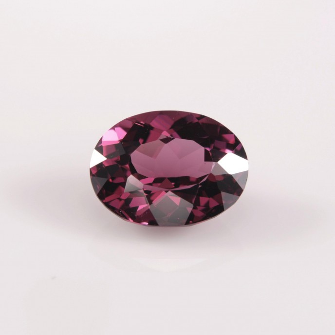 Natural Rhodolite Garnet 2.64 Carats Purplish Pink Oval 9x7 mm Loose Gemstone - Image 7
