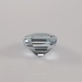 Natural Aquamarine 1.77 Carats Sky Blue Emerald 8x7 mm Loose Gemstone - Image 4