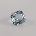 Natural Aquamarine 1.77 Carats Sky Blue Emerald 8x7 mm Loose Gemstone - Image 7