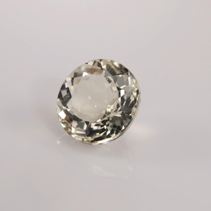 Natural Beryl 2.86 Carats Baby Yellow Round 9x6 mm Loose Gemstone - Image 3