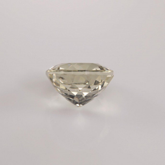 Natural Beryl 2.86 Carats Baby Yellow Round 9x6 mm Loose Gemstone - Image 4