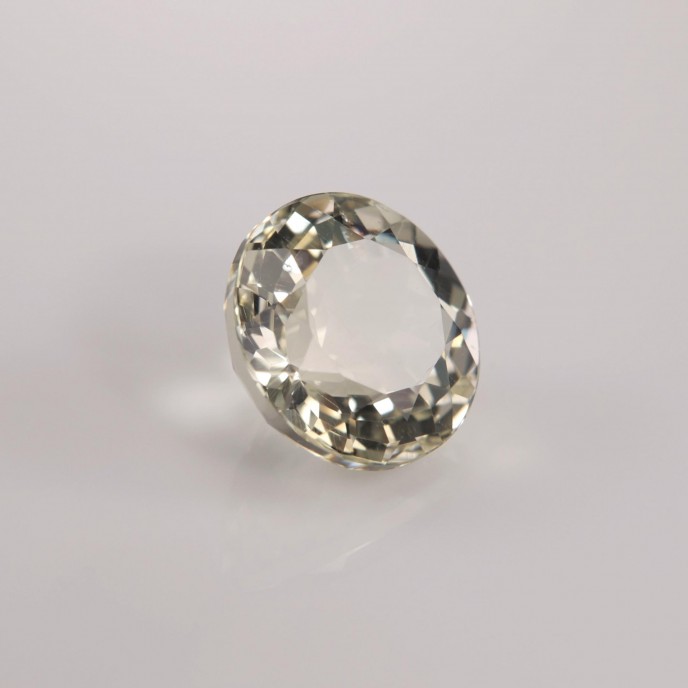 Natural Beryl 2.86 Carats Baby Yellow Round 9x6 mm Loose Gemstone - Image 6