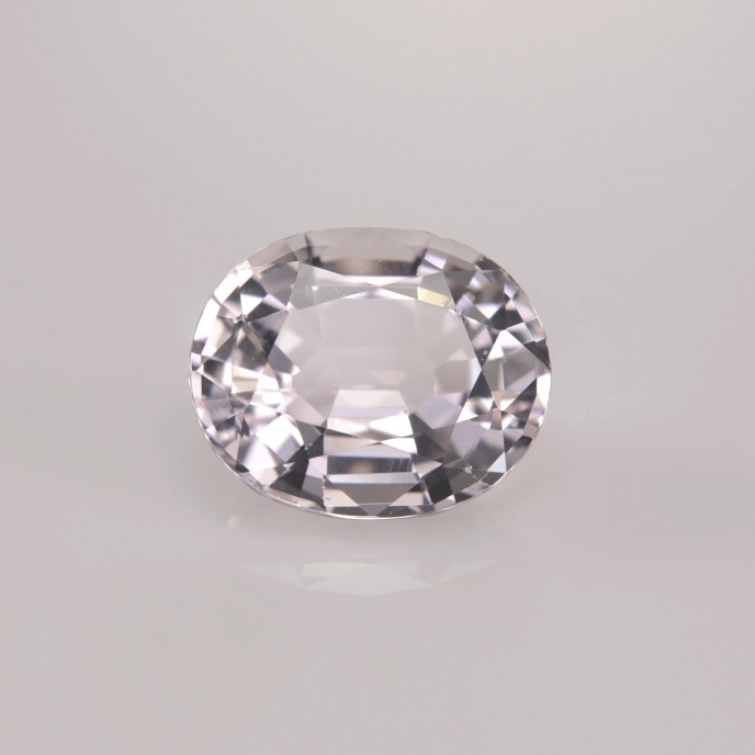Natural Beryl 4.23 Carats Half White Oval 12x10 mm Loose Gemstone - Image 1