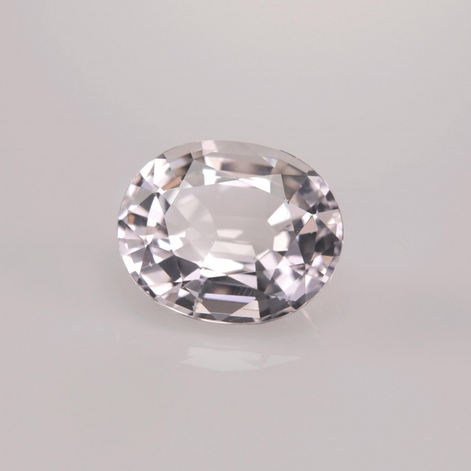 Natural Beryl 4.23 Carats Half White Oval 12x10 mm Loose Gemstone - Image 2