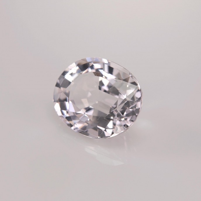 Natural Beryl 4.23 Carats Half White Oval 12x10 mm Loose Gemstone - Image 3