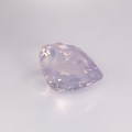 Natural Lavender Quartz 38.46 Carats Lavender Pear Checker 25x18 mm Loose Gemstone - Image 4