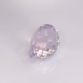 Natural Lavender Quartz 38.46 Carats Lavender Pear Checker 25x18 mm Loose Gemstone - Image 5
