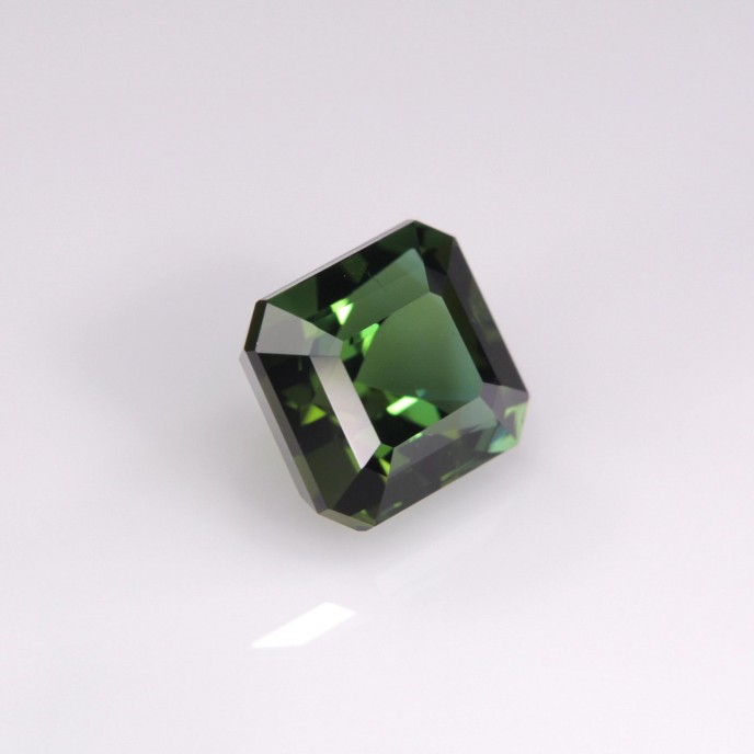 Natural Tourmaline 1.55 Carats Forest Green Octagon 6x5 mm Loose Gemstone - Image 5